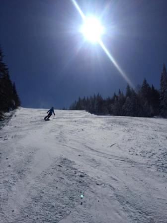 Massif du Sud - Ce qui résume les conditions de ski presque parfaites 