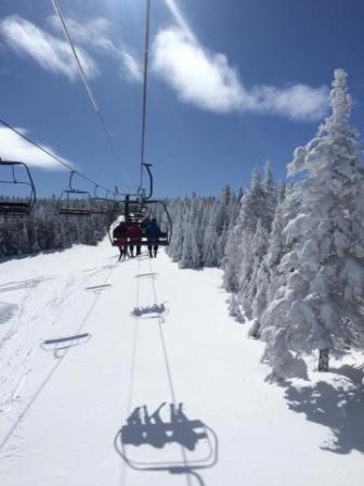 Massif du Sud - Ce qui résume les conditions de ski presque parfaites 