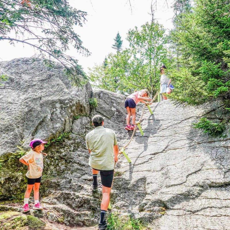 Mont Sutton - Nouveau Sentier ludique