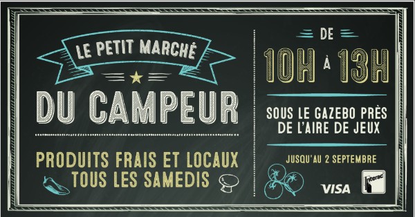 Mt Sainte-Anne - Un Petit Marché du Campeur pour l'été! Mt Sainte-Anne - Un Petit Marché du Campeur pour l'été!